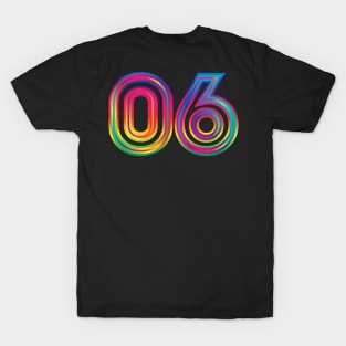 06 spectrum outline T-Shirt